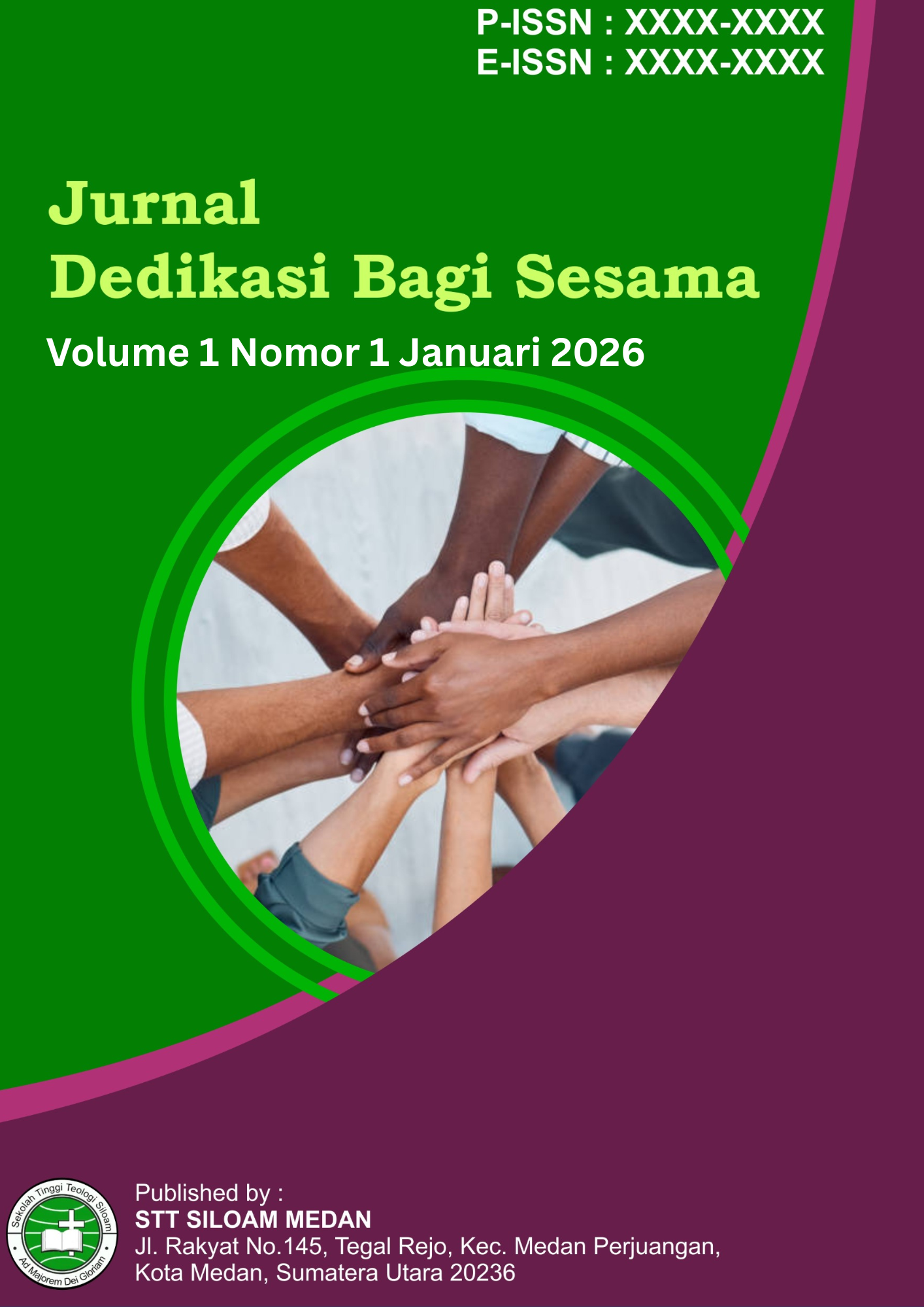					View Vol. 1 No. 1 (2026): Jurnal Dedikasi Bagi Sesama
				
